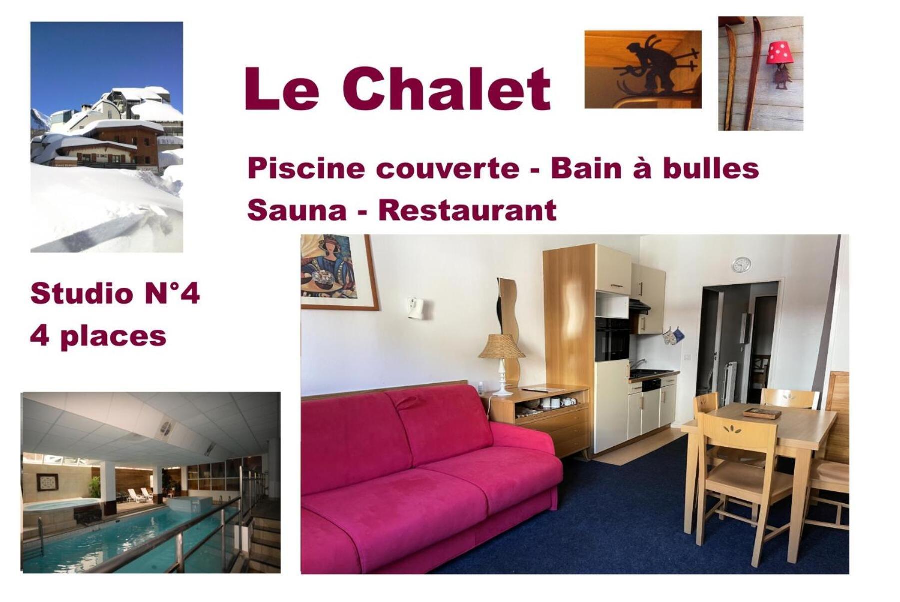 Le Chalet - Piscine 4 - Studio Pour 4 Personnes Mae-8764 غوريت المظهر الخارجي الصورة